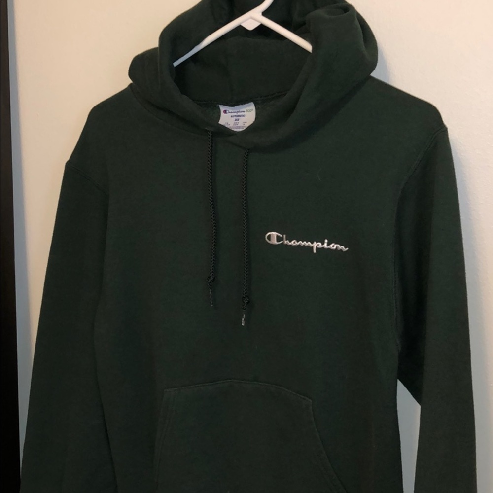 Green Champion Hoodie